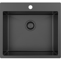 Кухонная мойка Zorg ZRN 5055 Premium PVD Gunblack
