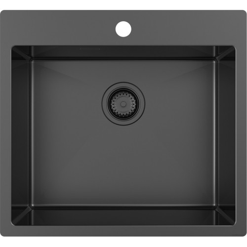 Кухонная мойка Zorg ZRN 5055 Premium PVD Gunblack
