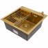 Кухонная мойка ARFEKA ECO AR 500*500, коландер, дозатор GOLD CL AR+DS AR