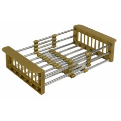 Кухонная мойка ARFEKA ECO AR 600*500, коландер, дозатор GOLD