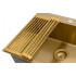 Кухонная мойка ARFEKA ECO AR 500*500, роллер-мат, дозатор GOLD +RM AR+DS AR