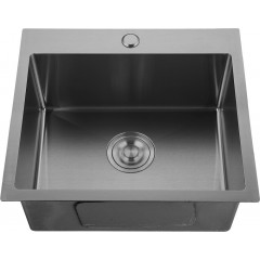Кухонная мойка GranFest Metal GF-5050 PVD Графит