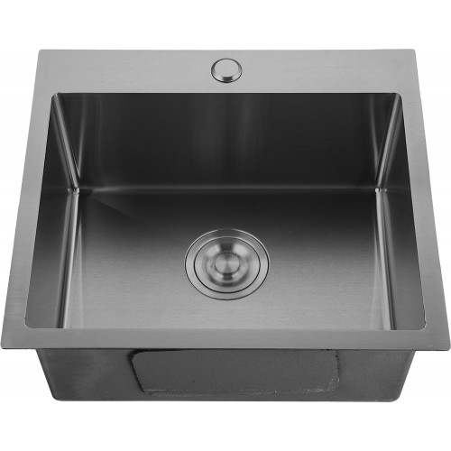 Кухонная мойка GranFest Metal GF-5050 PVD Графит