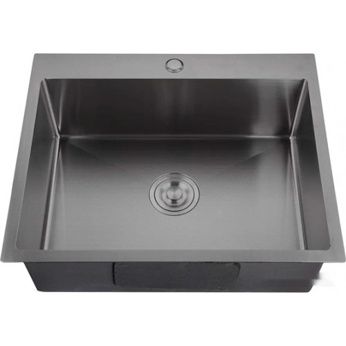 Кухонная мойка GranFest Metal GF-6045 PVD Графит