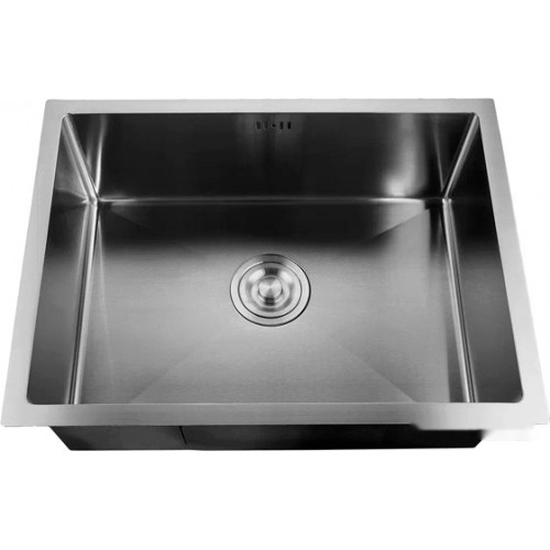 Кухонная мойка GranFest Metal GF-5344 PVD графит (с сифоном)