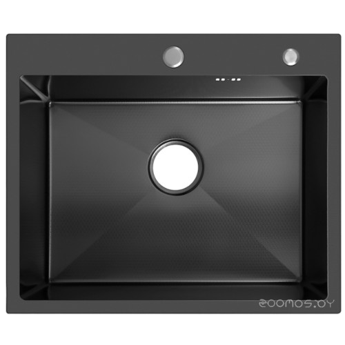 Кухонная мойка ARFEKA ECO AR 600*500 BLACK PVD NANO DECOR