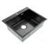 Кухонная мойка ARFEKA ECO AR 600*500 BLACK PVD NANO DECOR