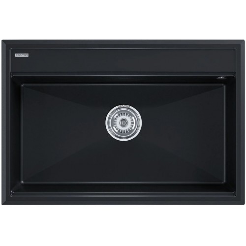 Кухонная мойка Paulmark Stepia-750 PM117551-BLM (черный металлик)
