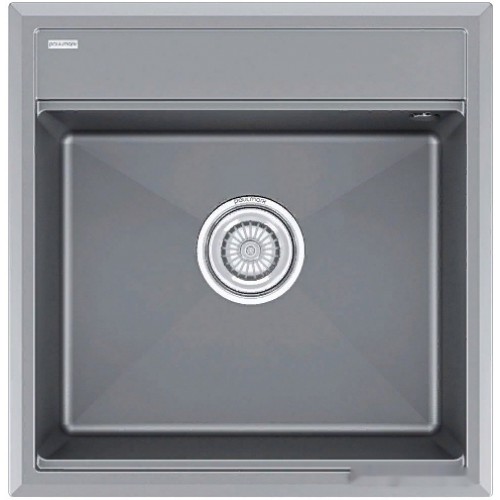 Кухонная мойка Paulmark Stepia-500 PM115051-GRM (серый металлик)