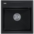 Кухонная мойка Paulmark Stepia-500 PM115051-BLM (черный металлик)