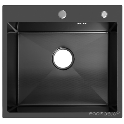 Кухонная мойка ARFEKA ECO AR 500*500 BLACK PVD NANO DECOR