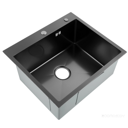 Кухонная мойка ARFEKA ECO AR 500*500 BLACK PVD NANO DECOR