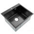 Кухонная мойка ARFEKA ECO AR 500*500 BLACK PVD NANO DECOR