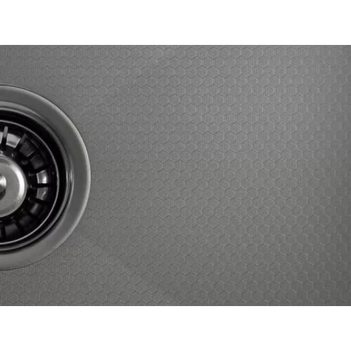 Кухонная мойка ARFEKA ECO AR 500*500, коландер, дозатор BLACK DECOR CL AR+DS AR