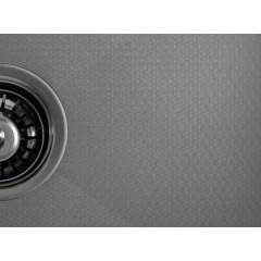 Кухонная мойка ARFEKA ECO AR 600*500, коландер, дозатор BLACK DECOR +CL AR+DS AR