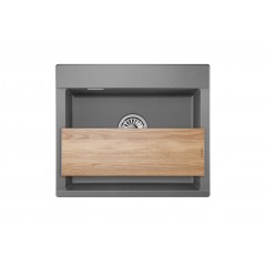 Кухонная мойка Granula 5804 графит