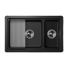 Кухонная мойка Granula KS-7304 (шварц)