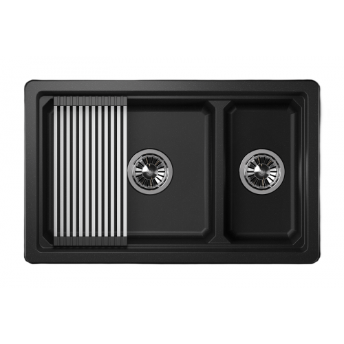 Кухонная мойка Granula KS-7304 (шварц)