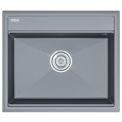 Кухонная мойка Paulmark Stepia-590 PM115951-GRM (серый металлик)