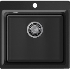 Кухонная мойка GranFest GF-LV-510 (черный)
