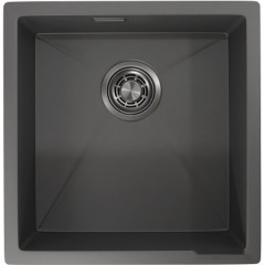 Кухонная мойка Granula GR-4445U (графит матовый)