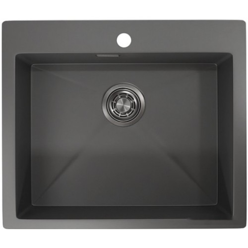 Кухонная мойка Granula GR-5951 (графит матовый)