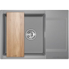 Кухонная мойка Granula ES-7003 (алюминиум)