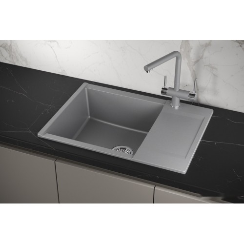 Кухонная мойка Granula ES-7003 (алюминиум)