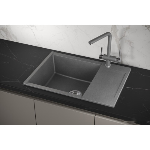 Кухонная мойка Granula ES-7003 (графит)