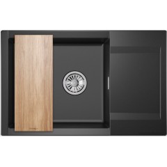 Кухонная мойка Granula ES-7807 (шварц)