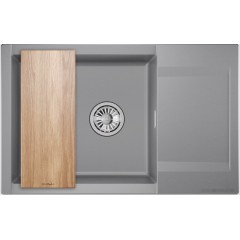 Кухонная мойка Granula ES-7807 (алюминиум)