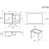 Кухонная мойка Granula ES-7808 (турмалин)