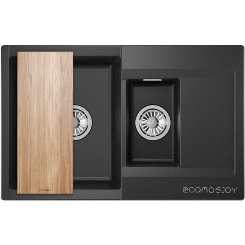 Кухонная мойка Granula ES-7808 (черный)