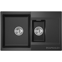 Кухонная мойка Granula ES-7808 (черный)