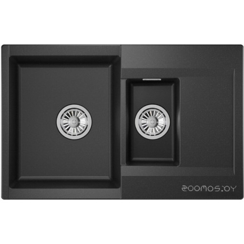 Кухонная мойка Granula ES-7808 (черный)
