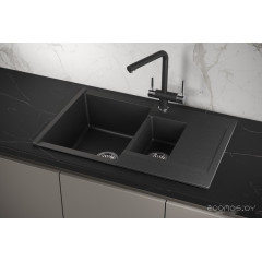Кухонная мойка Granula ES-7808 (черный)