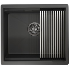 Кухонная мойка Granula KS-5045U (черный матовый)