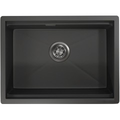 Кухонная мойка Granula KS-6045U (черный матовый)
