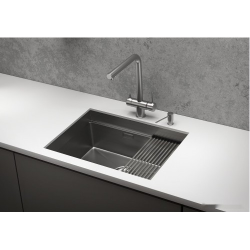 Кухонная мойка Granula KS-6045U (сталь сатин)