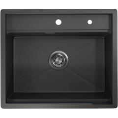 Кухонная мойка Granula KS-6051 (черный матовый)