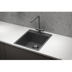 Кухонная мойка Granula GR-4600 (графит матовый)