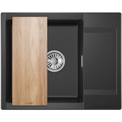 Кухонная мойка Granula ES-6202 (черный)