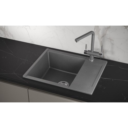 Кухонная мойка Granula ES-6202 (графит)