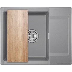 Кухонная мойка Granula ES-6202 (алюминиум)