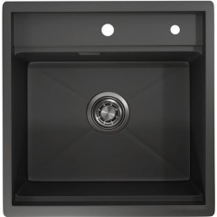 Кухонная мойка Granula KS-5051 (черный матовый)