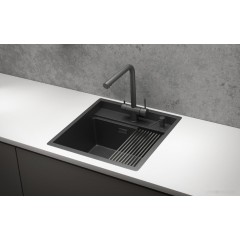 Кухонная мойка Granula KS-5051 (черный матовый)