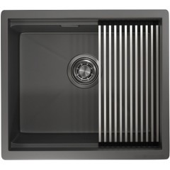 Кухонная мойка Granula GR-5045U (графит матовый)