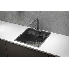 Кухонная мойка Granula KS-5051 (графит матовый)