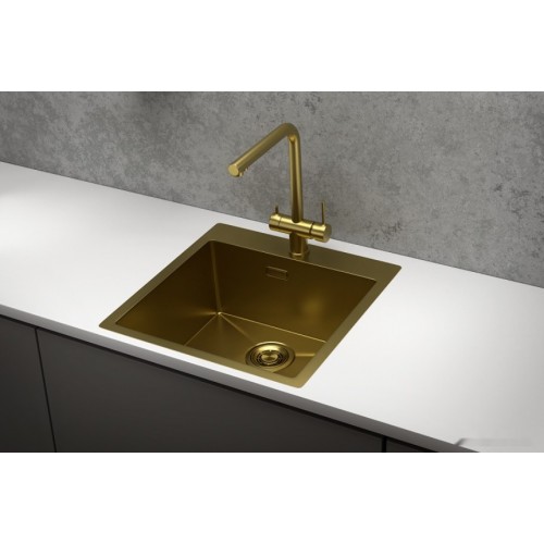 Кухонная мойка Granula GR-5151 (золото сатин)