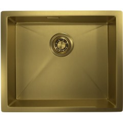 Кухонная мойка Granula GR-5445U (золото сатин)
